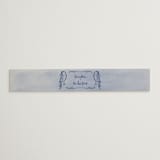 "Santa Catalina" - Belly Bands in Marseille Bleu by Ani Somi - Assembled with Invitation
