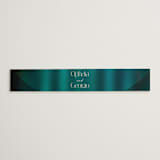 "Spectrum" - Belly Bands in Teal by Heather Schertzer - Assembled with Invitation