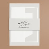"Destination" - Belly Bands in Mist by Lori Wemple - Front