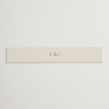 "Blockprint" - Belly Bands in Almond by Olivia Kanaley Inman - Assembled with Invitation