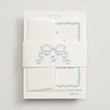 "Royalty" - Belly Bands in Capri by Creo Study - Front