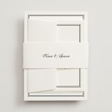 "Timeless Together" - Belly Bands in Tuxedo by Carolyn MacLaren - Front