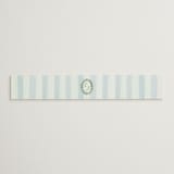 "Alento" - Belly Bands in Celeste by Pati Cascino - Assembled with Invitation