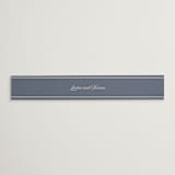 "Ritzy" - Belly Bands in French Blue by Nicoletta Savod - Assembled with Invitation