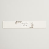 "Daphne" - Belly Bands in Sepia by Itsy Belle Studio - Assembled with Invitation