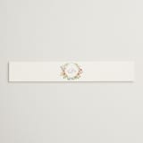"Chelsea" - Belly Bands in Hibiscus by Everett Paper Goods - Assembled with Invitation