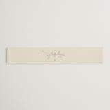 "floral stamp" - Belly Bands in Ivory by Baumbirdy - Assembled with Invitation