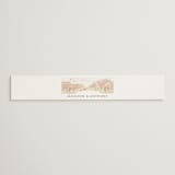 "Westward" - Belly Bands in Red Rock by Paper Sun Studio - Assembled with Invitation