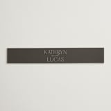 "Formal Elegance" - Belly Bands in Latte by Morgan Kendall - Assembled with Invitation