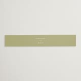 "Aspen" - Belly Bands in Lake by Robert and Stella - Assembled with Invitation