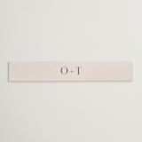 "Eclectic" - Belly Bands in Dusty Rose by Vera Lim - Assembled with Invitation