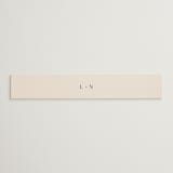 "Modern Aligned" - Belly Bands in Creampuff by Carolyn MacLaren - Assembled with Invitation