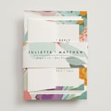 "Abstract Florals" - Belly Bands in Bouquet by Maria Hilas-Louie - Front
