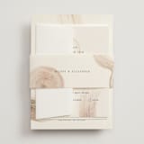 "gentleness" - Belly Bands in Sand by Sumak Studio - Front