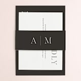 "Around the Way" - Belly Bands in Slate by That Girl Press - Front