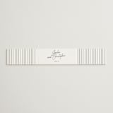 "Opera" - Belly Bands in Tuxedo by Jackie Mangiolino - Assembled with Invitation