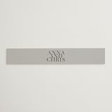 "Show" - Belly Bands in Dove Gray by Up Up Creative - Assembled with Invitation