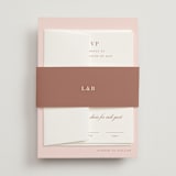 "Charleston" - Belly Bands in Blush by Megan Davis - Front