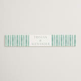 "Tidal Stripe" - Belly Bands in Sky by Katharine Watson - Assembled with Invitation