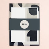 "Modern Marriage" - Belly Bands in Cream by cyrille gulassa - Front