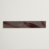 "Garnet" - Belly Bands in Walnut by Olivia Kanaley Inman - Assembled with Invitation