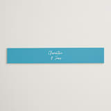 "darby" - Belly Bands in Azure by Kelly Watkins - Assembled with Invitation
