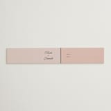 "Modern Squares" - Belly Bands in Flamingo by FRANI - Assembled with Invitation