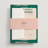 "Bold Type" - Belly Bands in Parrot by Owl and Toad - Front
