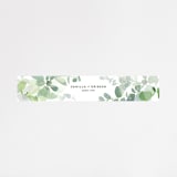 "Soft Eucalyptus" - Belly Bands in Garden by Yao Cheng Design - Assembled with Invitation