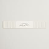 "Happily Ever After" - Belly Bands in Buff by Sara Hicks Malone - Assembled with Invitation