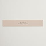 "Picturesque" - Belly Bands in Linen by Christie Garcia - Assembled with Invitation