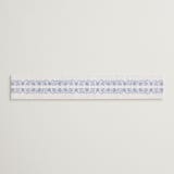 "Embroidered" - Belly Bands in Cerulean by Jenna Holcomb - Detail