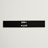 "Nolita" - Belly Bands in Silk by Annie Clark - Assembled with Invitation