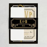 "Inked" - Belly Bands in Honey Bee by GeekInk Design - Front