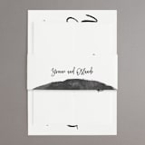 "blithe" - Belly Bands in Charcoal by Design Lotus - Front