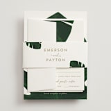 "Palm" - Belly Bands in Classic Palm by Kaydi Bishop - Front