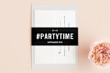 "Open Bar" - Belly Bands in Tuxedo by Jennifer Lew - Front