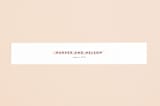 "artful celebration" - Belly Bands in Blush by Qing Ji - Assembled with Invitation