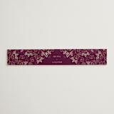 "Henna" - Belly Bands in Mixed Berry by fatfatin - Assembled with Invitation
