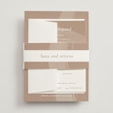 "Luna" - Belly Bands in Latte by Blustery August - Front