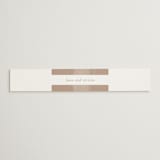 "Luna" - Belly Bands in Latte by Blustery August - Assembled with Invitation