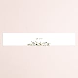 "Wedding Fields" - Belly Bands in Fern by Chris Griffith - Assembled with Invitation