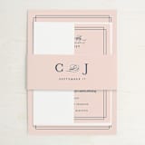 "Chic Gala" - Belly Bands in Cotton Candy by Kimberly FitzSimons - Front