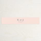 "Chic Gala" - Belly Bands in Cotton Candy by Kimberly FitzSimons - Assembled with Invitation