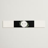 "Natures Greens" - Belly Bands in Ivory by Susan Moyal - Assembled with Invitation