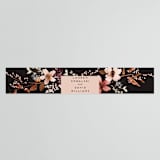 "Silky Way" - Belly Bands in Midnight by Petra Kern - Assembled with Invitation