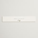 "Fleur" - Belly Bands in Lily by Everett Paper Goods - Assembled with Invitation