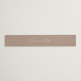 "Sunset Beach" - Belly Bands in Sand by Owl and Toad - Assembled with Invitation