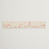 "Kitty Hawk" - Belly Bands in Lobster by Jackie Crawford - Detail