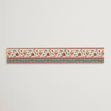 "Mughal Gardens" - Belly Bands in Ivory by Sherley Ferreira - Detail